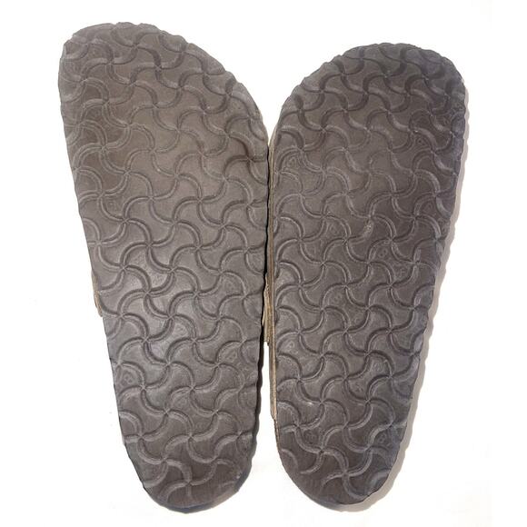 Birkenstock Boston Clogs Taupe Size 41 Men’s 8 Women’s 10 Softbed Insoles - Picture 3 of 3